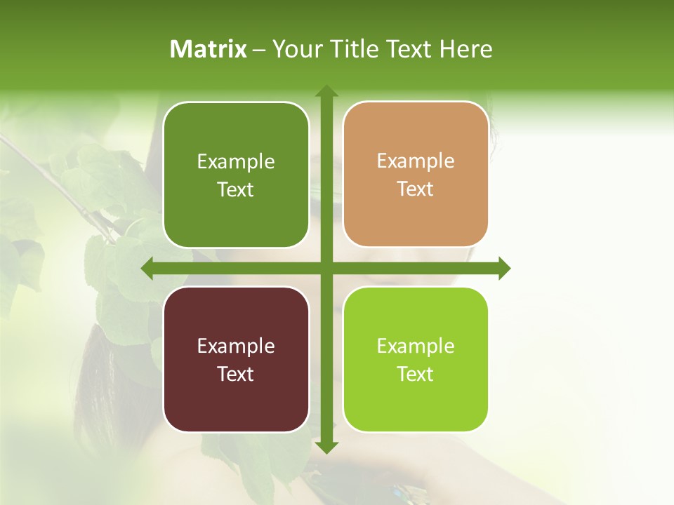 Clean Youth Face PowerPoint Template