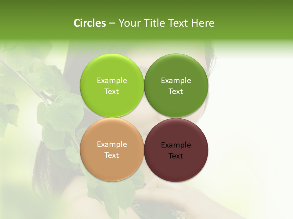 Clean Youth Face PowerPoint Template