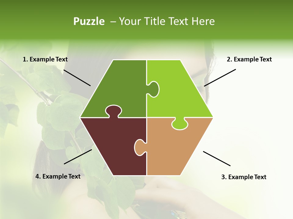 Clean Youth Face PowerPoint Template