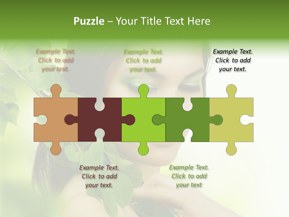 Clean Youth Face PowerPoint Template