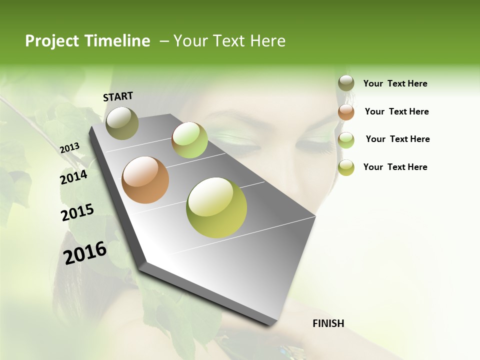 Clean Youth Face PowerPoint Template
