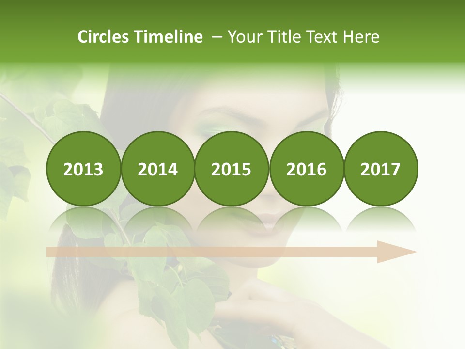 Clean Youth Face PowerPoint Template