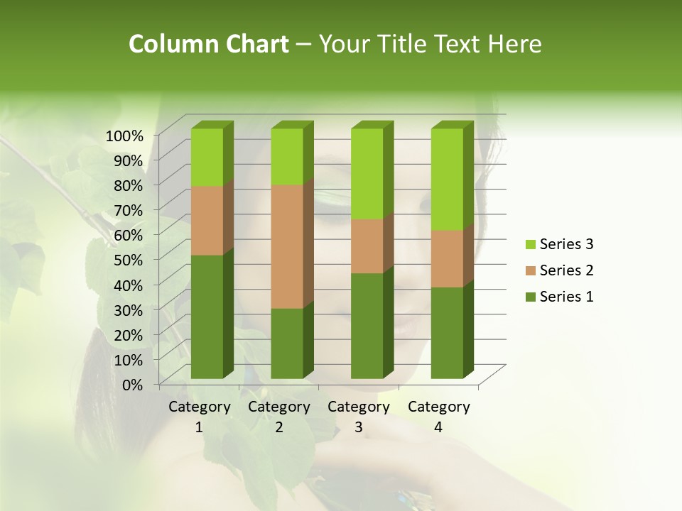 Clean Youth Face PowerPoint Template