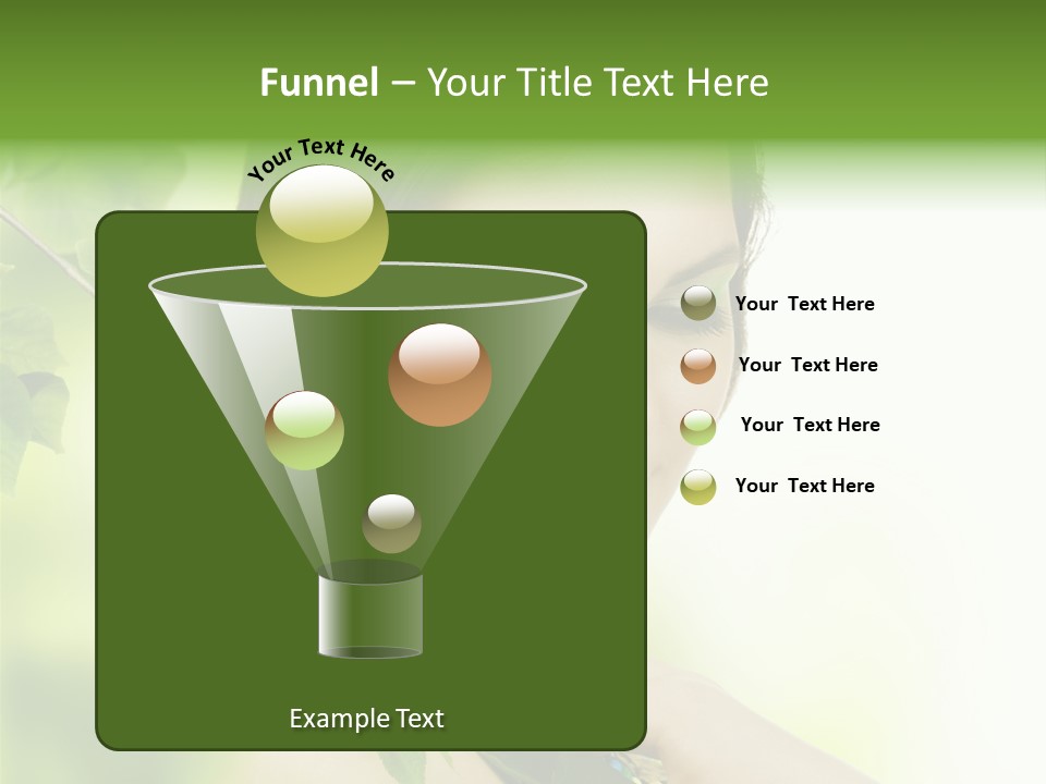 Clean Youth Face PowerPoint Template