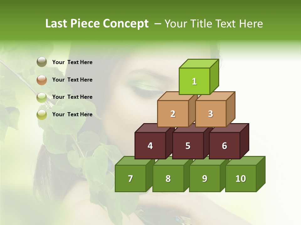 Clean Youth Face PowerPoint Template