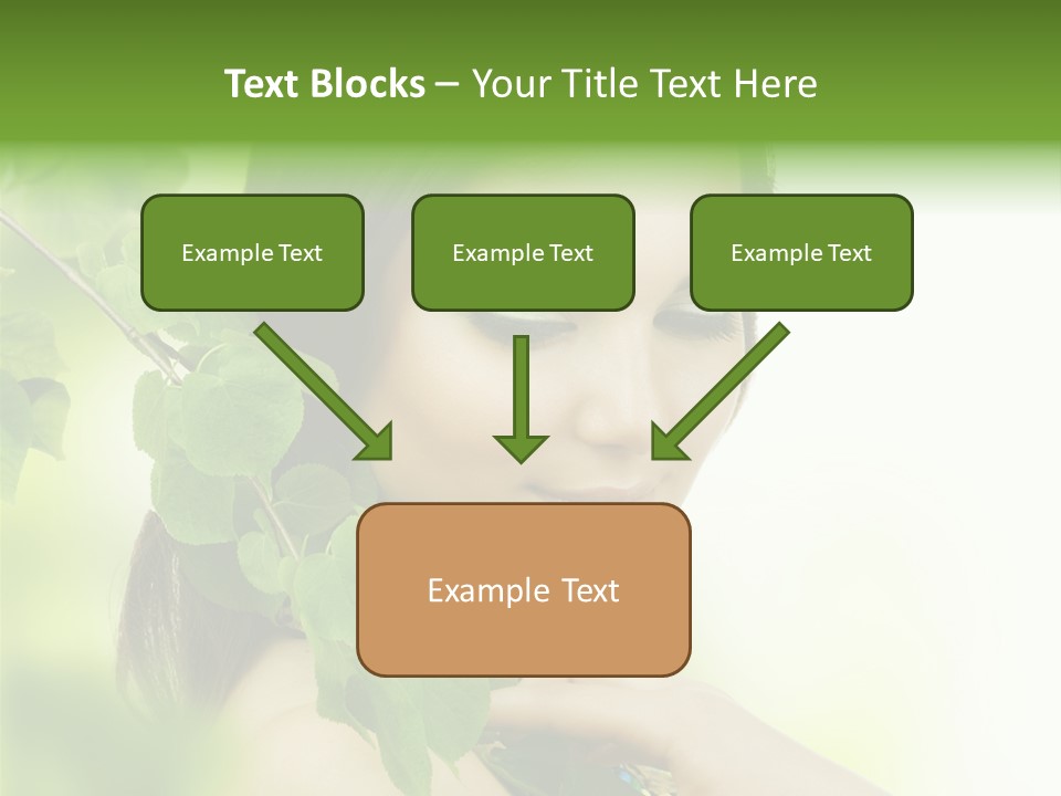 Clean Youth Face PowerPoint Template