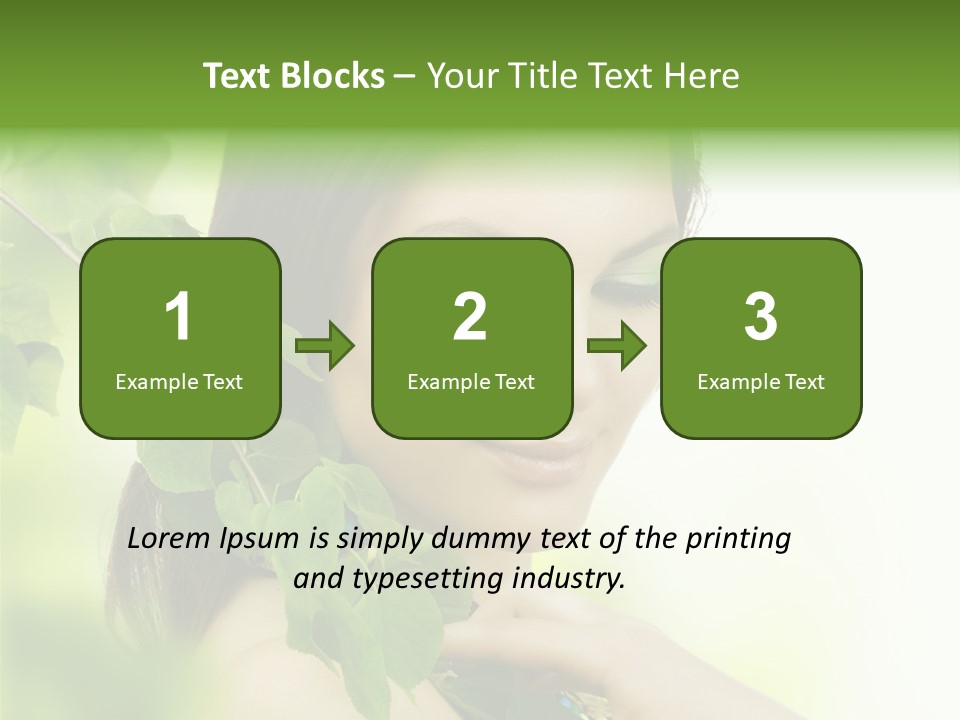 Clean Youth Face PowerPoint Template