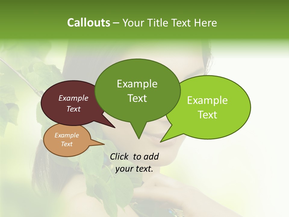 Clean Youth Face PowerPoint Template