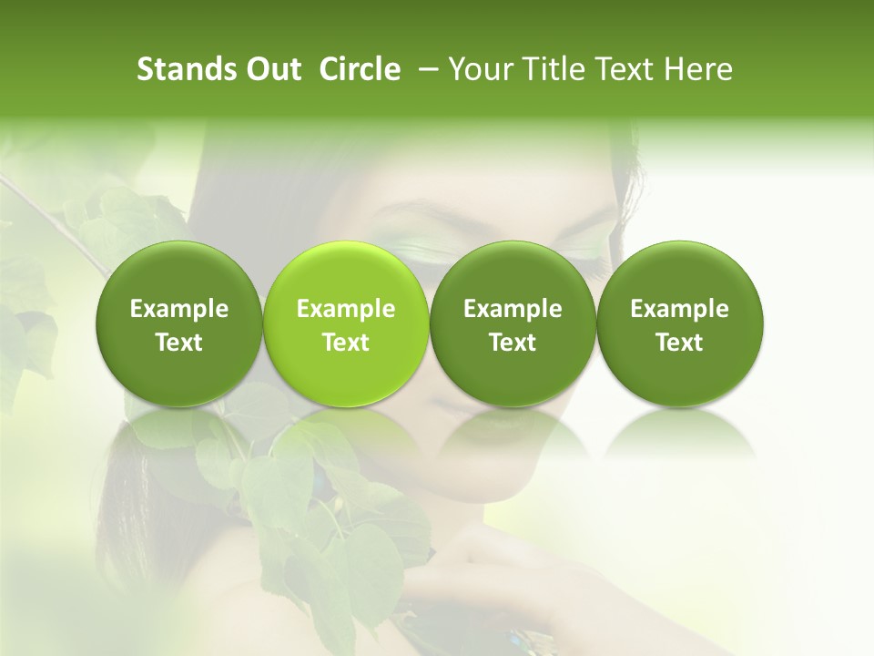 Clean Youth Face PowerPoint Template