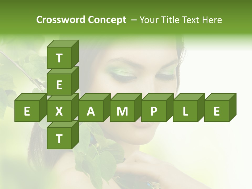 Clean Youth Face PowerPoint Template