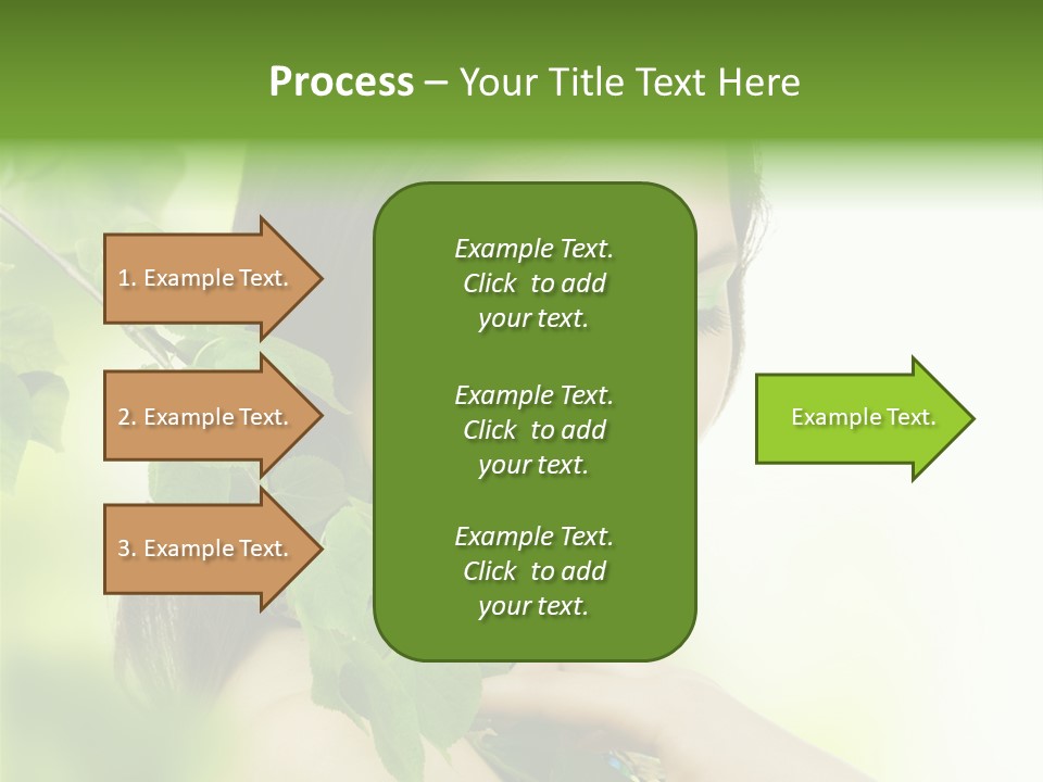 Clean Youth Face PowerPoint Template