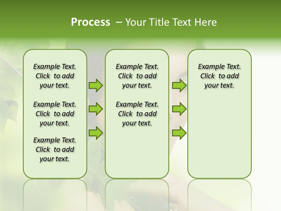 Clean Youth Face PowerPoint Template