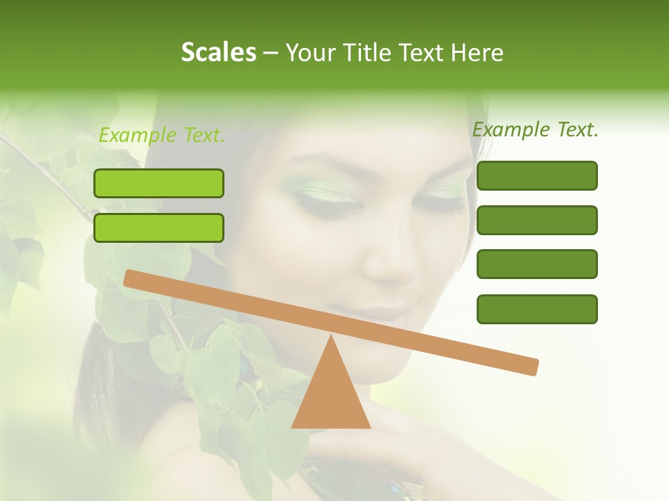 Clean Youth Face PowerPoint Template