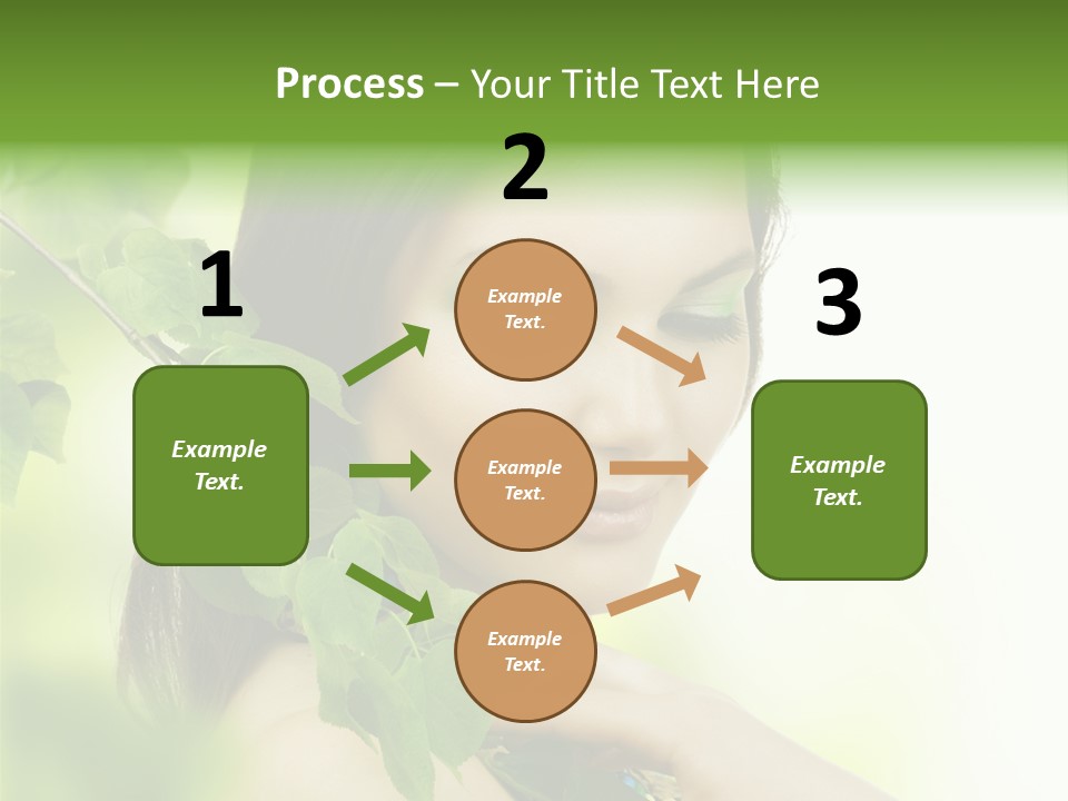 Clean Youth Face PowerPoint Template