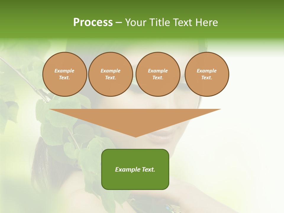 Clean Youth Face PowerPoint Template