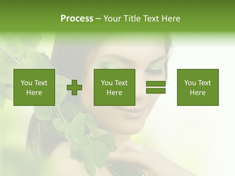 Clean Youth Face PowerPoint Template