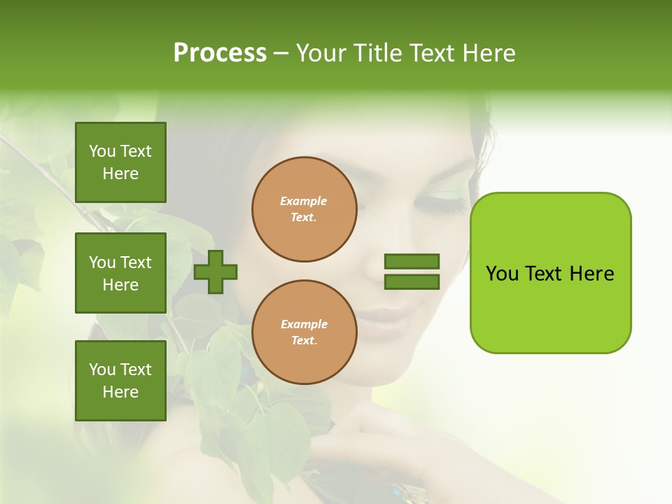 Clean Youth Face PowerPoint Template