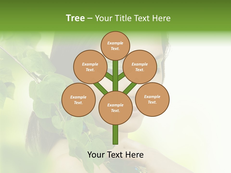 Clean Youth Face PowerPoint Template