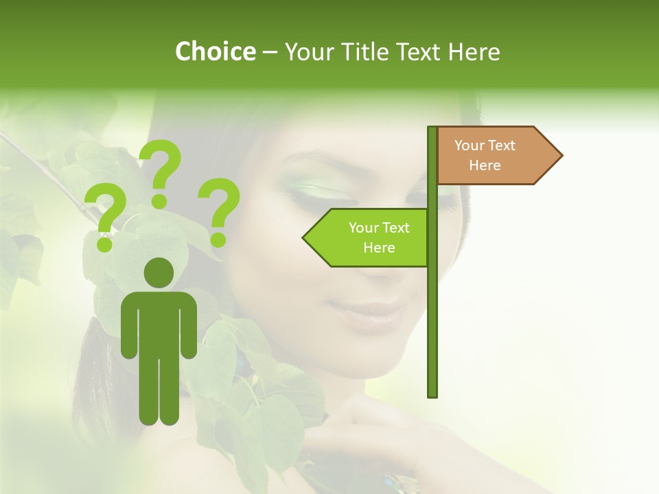 Clean Youth Face PowerPoint Template