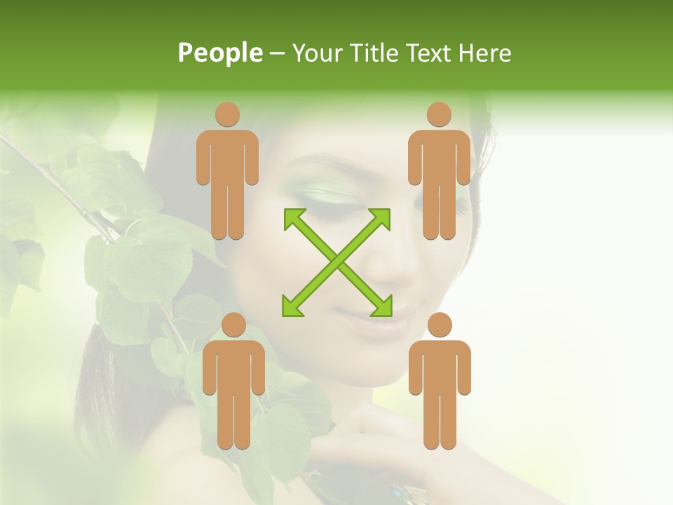 Clean Youth Face PowerPoint Template