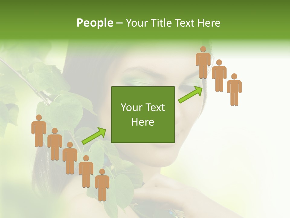 Clean Youth Face PowerPoint Template