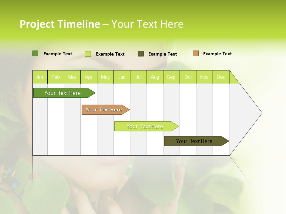 Design Female Treatment PowerPoint Template