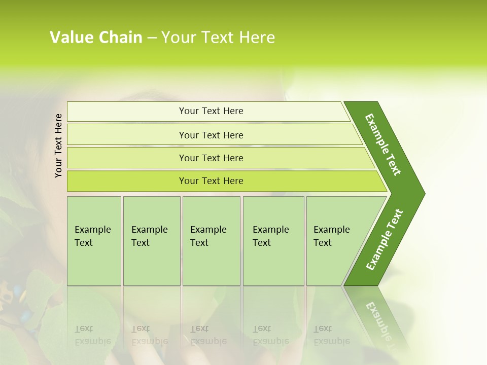 Design Female Treatment PowerPoint Template