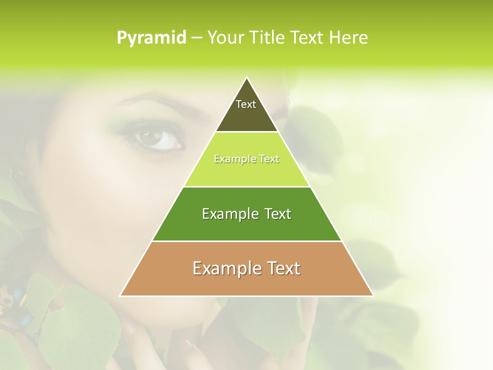 Design Female Treatment PowerPoint Template