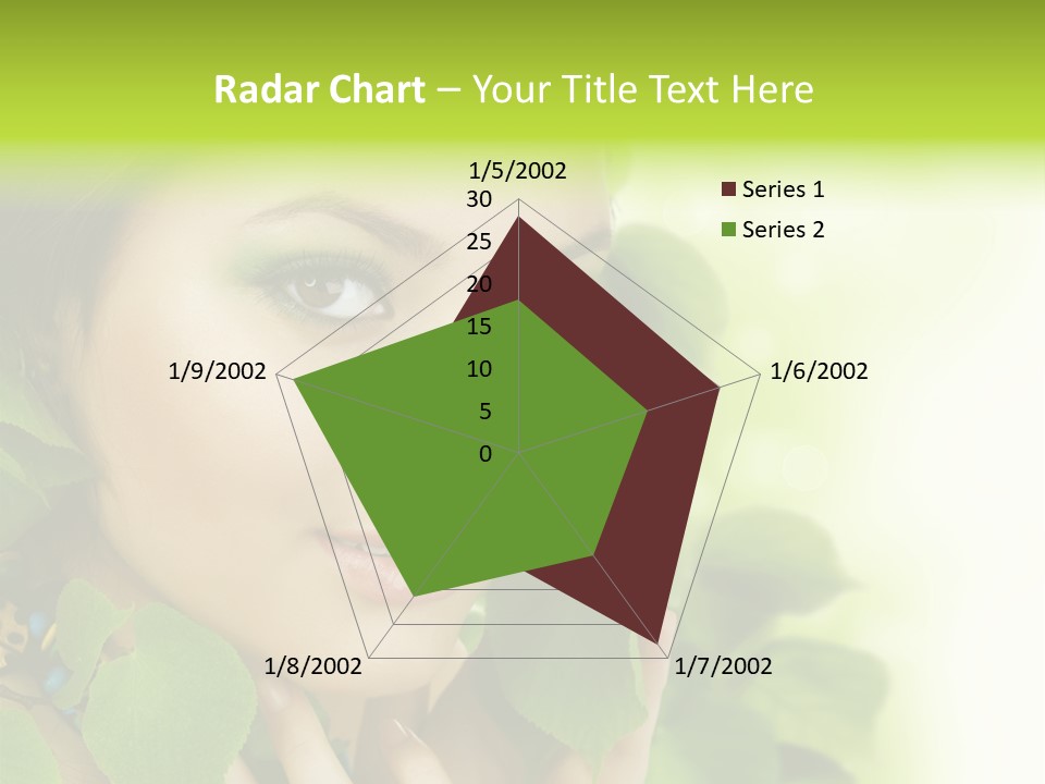 Design Female Treatment PowerPoint Template