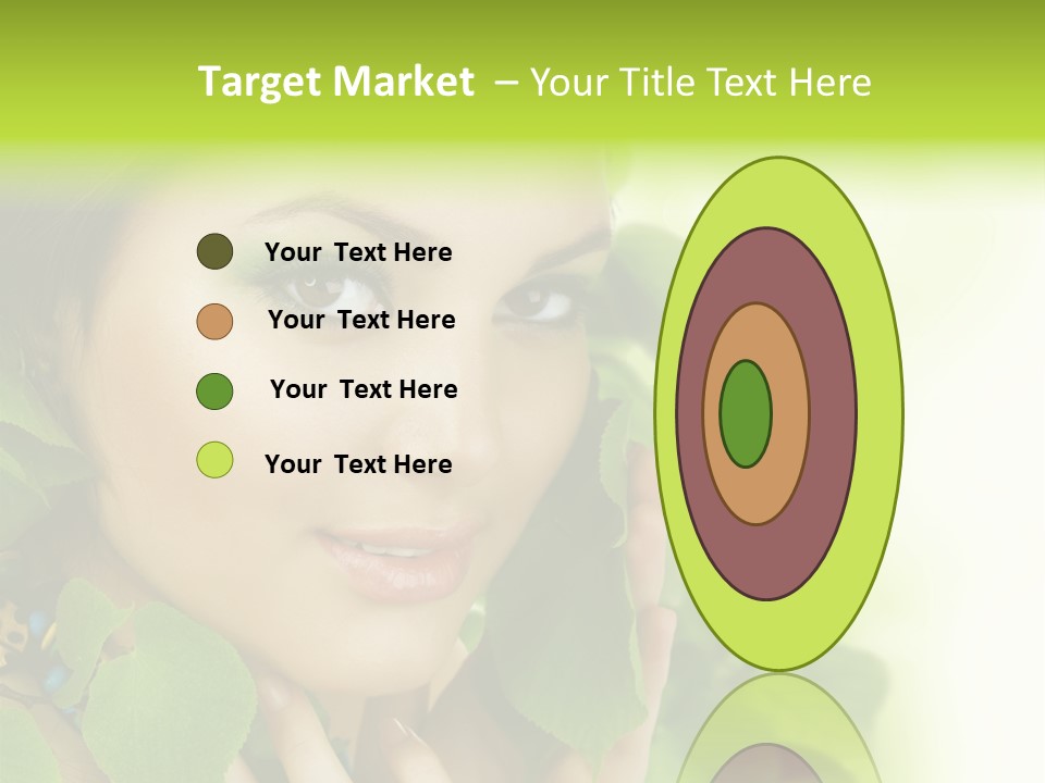 Design Female Treatment PowerPoint Template