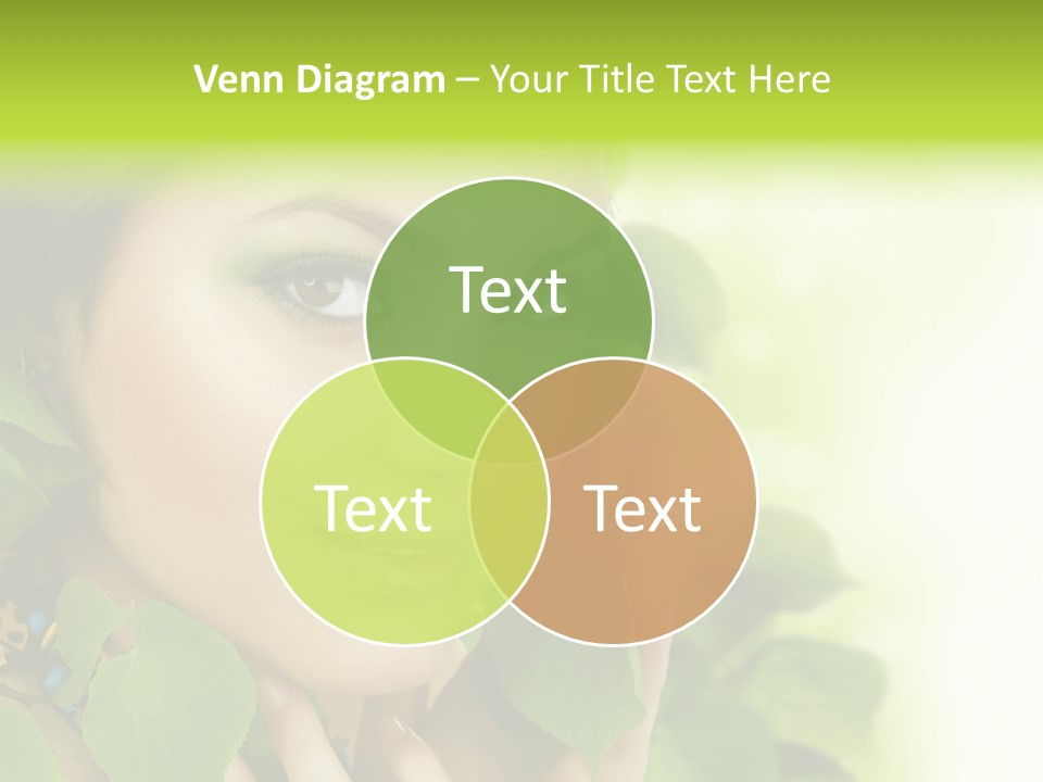 Design Female Treatment PowerPoint Template
