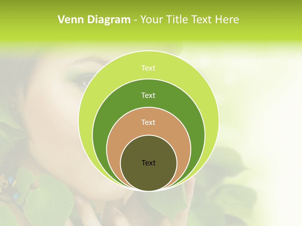 Design Female Treatment PowerPoint Template