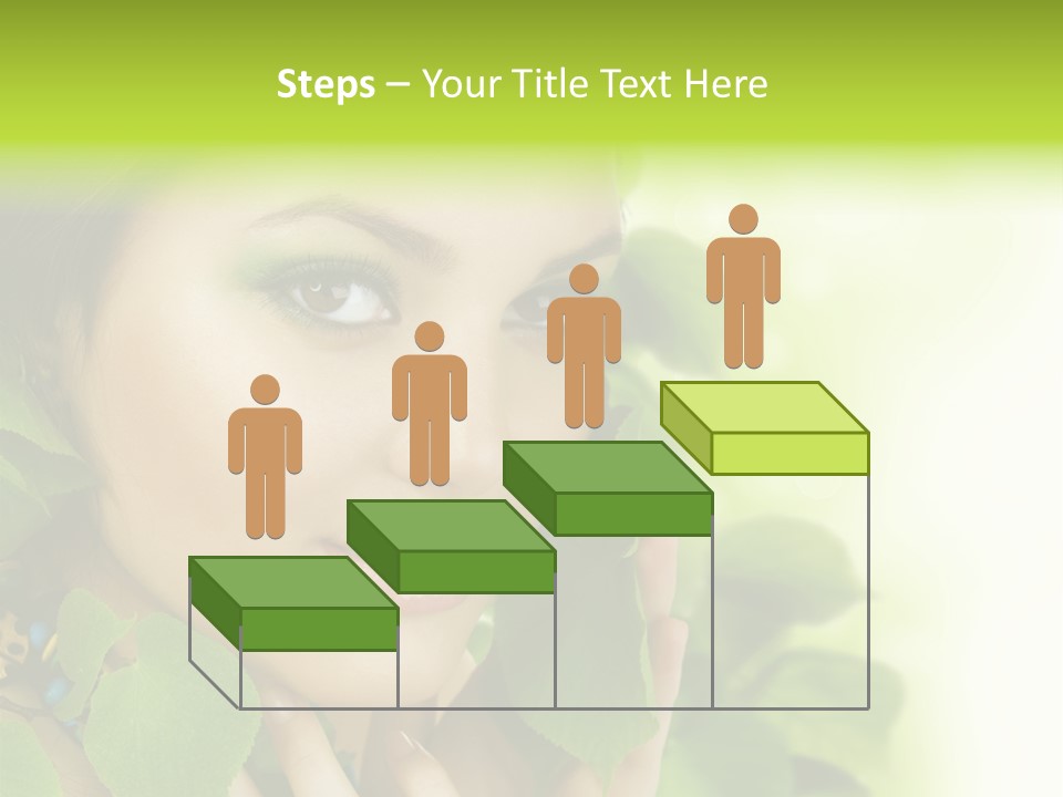 Design Female Treatment PowerPoint Template