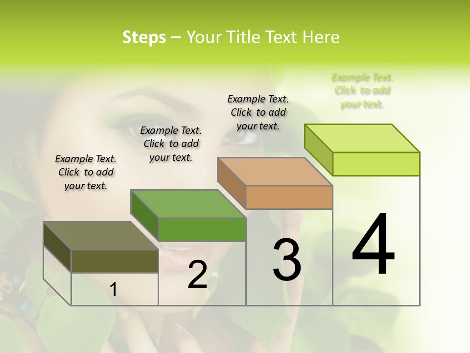 Design Female Treatment PowerPoint Template