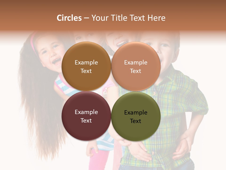 Fun Joy Friends PowerPoint Template