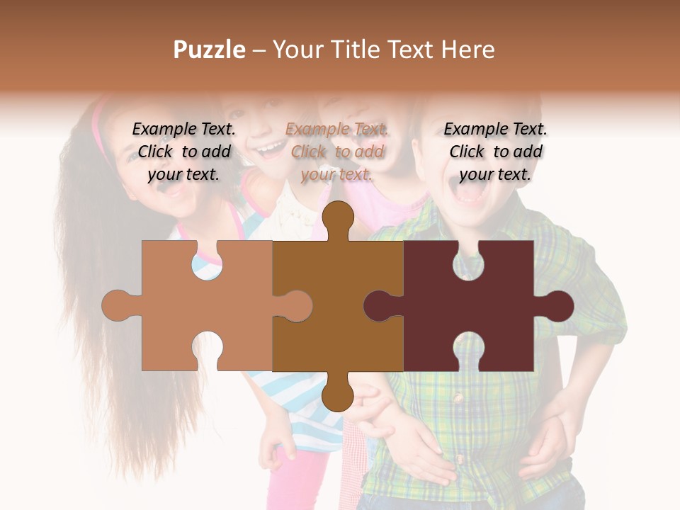 Fun Joy Friends PowerPoint Template