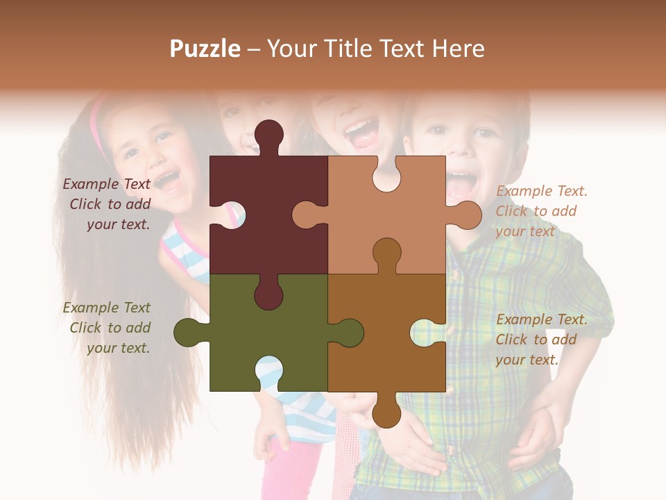 Fun Joy Friends PowerPoint Template