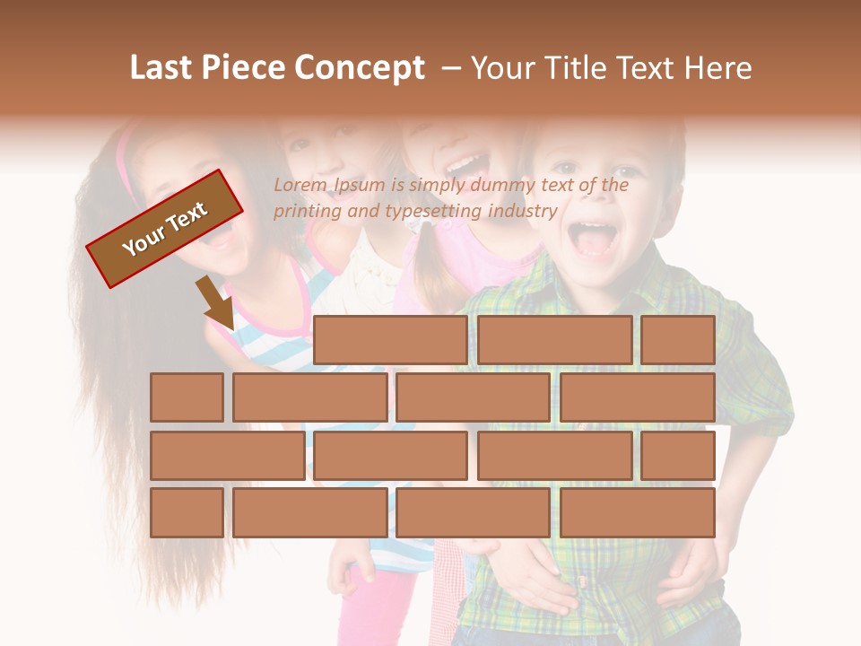 Fun Joy Friends PowerPoint Template