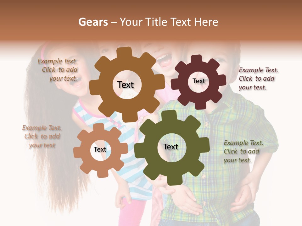 Fun Joy Friends PowerPoint Template