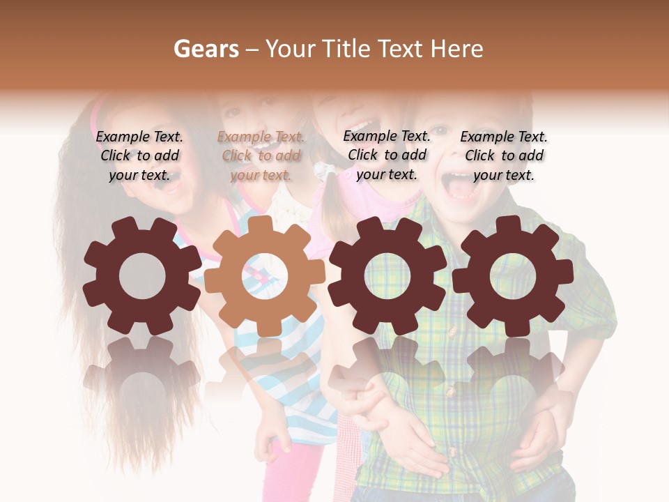 Fun Joy Friends PowerPoint Template