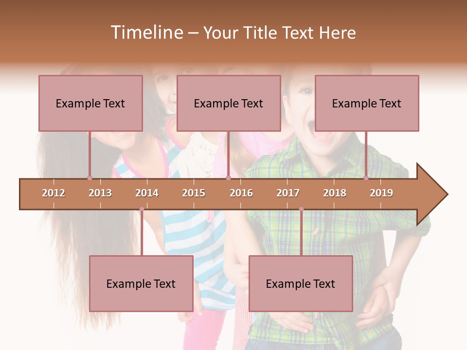 Fun Joy Friends PowerPoint Template