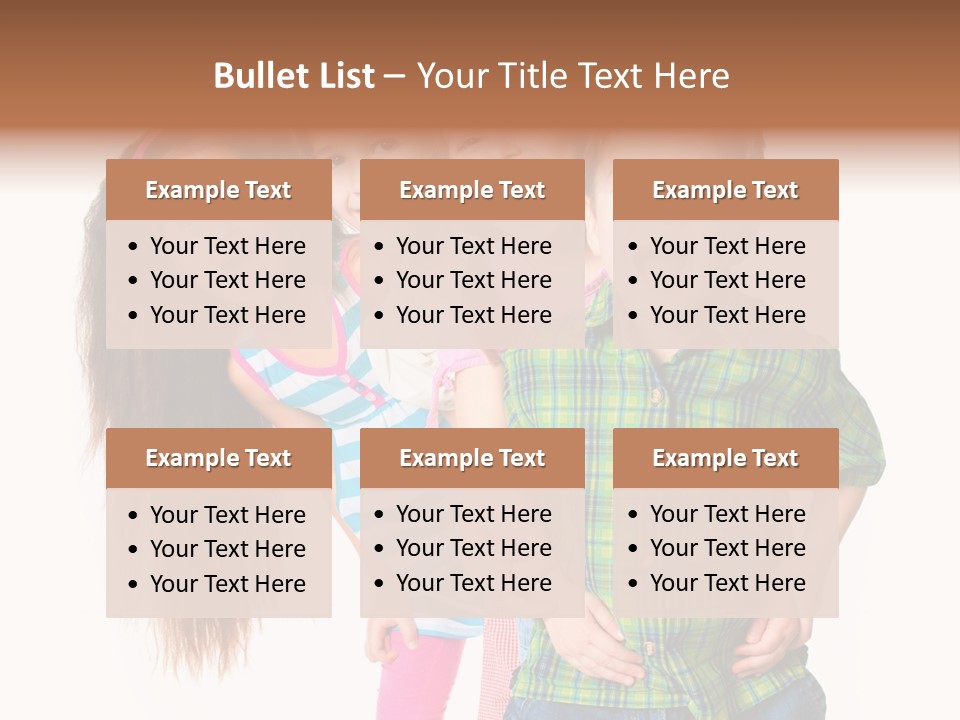 Fun Joy Friends PowerPoint Template