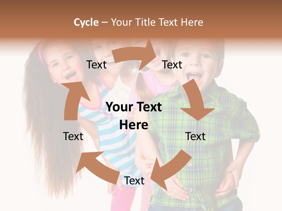 Fun Joy Friends PowerPoint Template