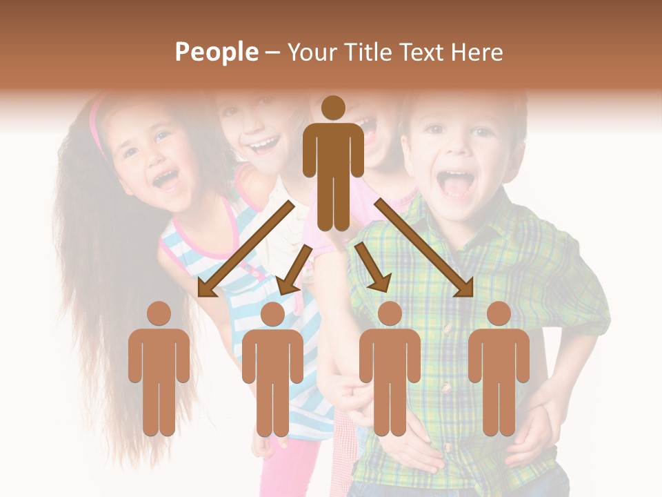 Fun Joy Friends PowerPoint Template