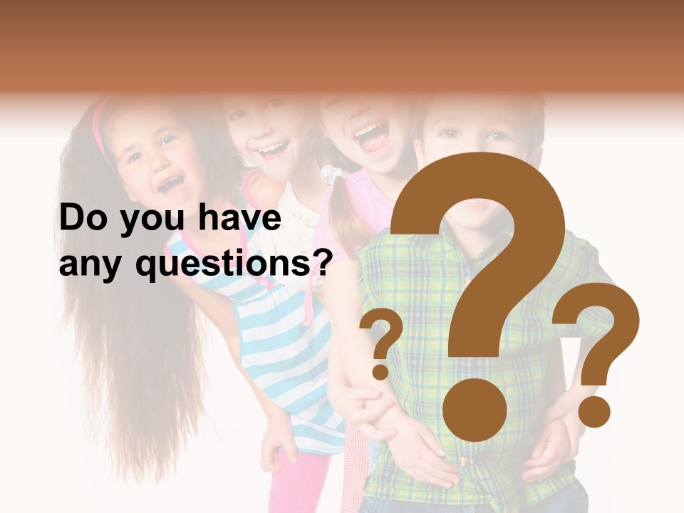 Fun Joy Friends PowerPoint Template