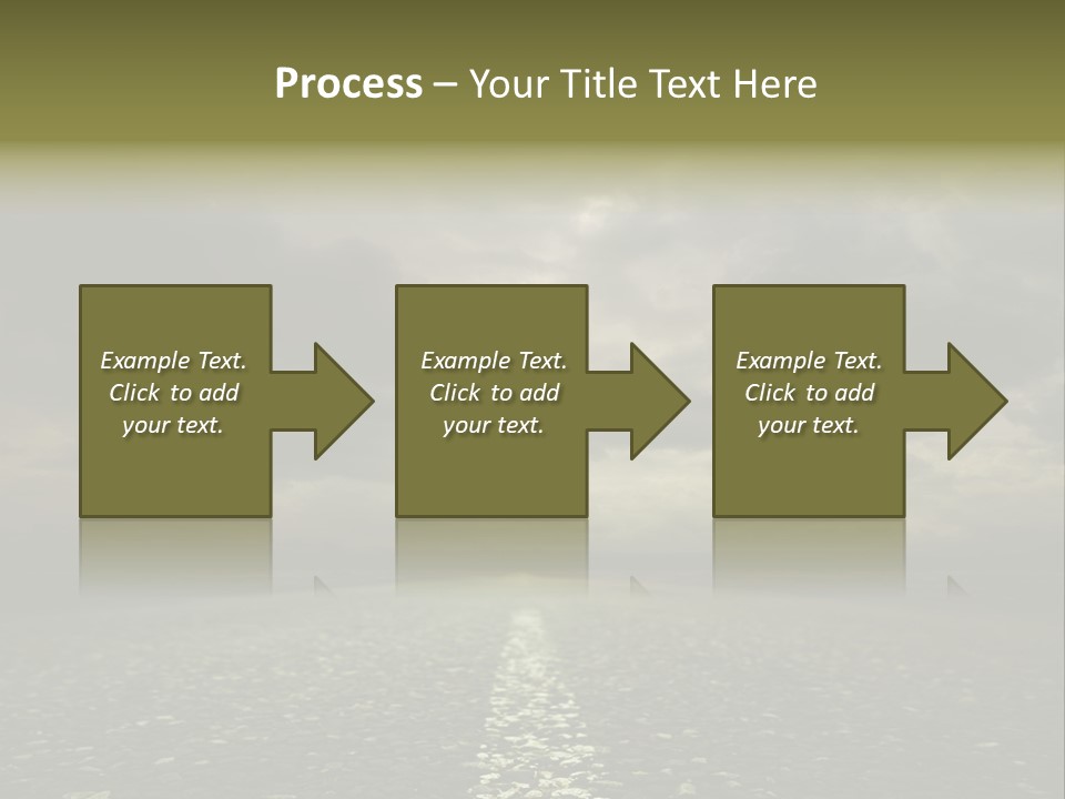Nature Dark Empty PowerPoint Template