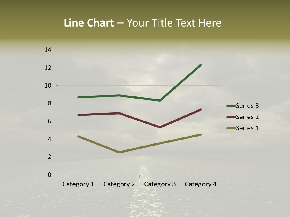 Nature Dark Empty PowerPoint Template