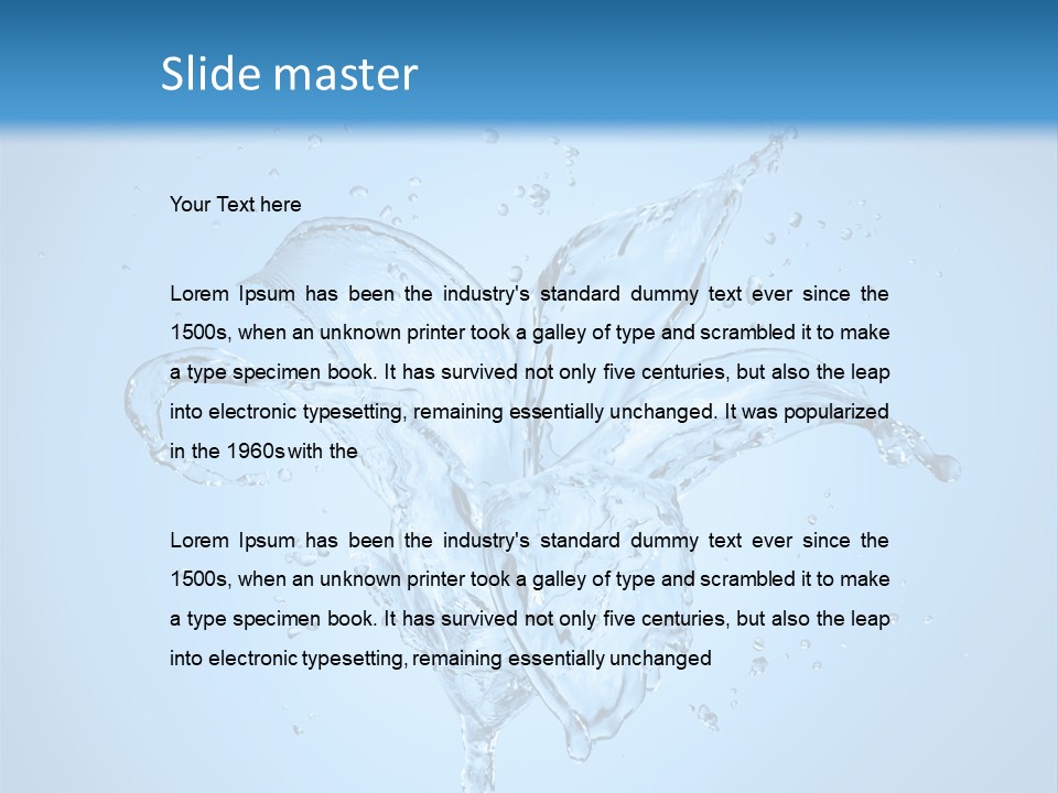 Figure Isolated Flow PowerPoint Template
