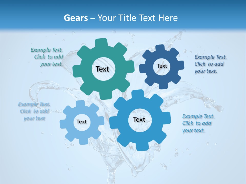Figure Isolated Flow PowerPoint Template