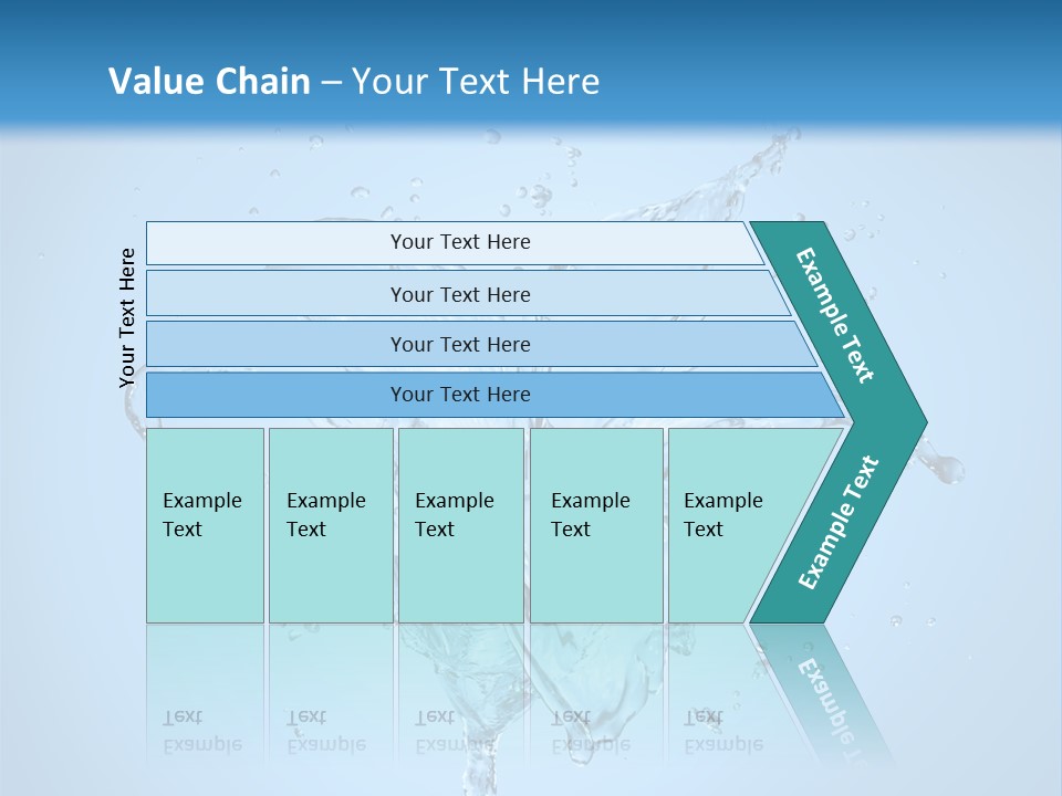 Figure Isolated Flow PowerPoint Template